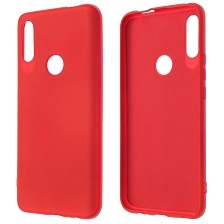 Чехол накладка NANO для HUAWEI Honor 9X, P Smart Z, Y9 Prime 2019, силикон, бархат, цвет красный