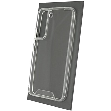 Чехол накладка SPACE для SAMSUNG Galaxy S22, силикон, цвет прозрачный