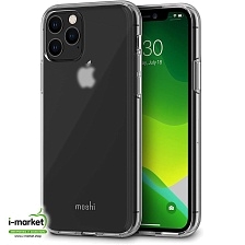 Чехол накладка для APPLE iPhone 11 Pro, силикон, цвет темно прозрачный. Чехол накладка для APPLE iPhone 11 Pro, силикон, цвет темно прозрачный.