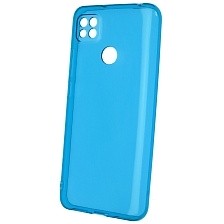 Чехол накладка Clear Case для XIAOMI Redmi 9C, Redmi 10A, силикон 1.5 мм, защита камеры, цвет прозрачно синий