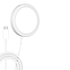 Беспроводное зарядное устройство GO-DES GD-UC588, MagSafe, 15W, цвет серебристый
