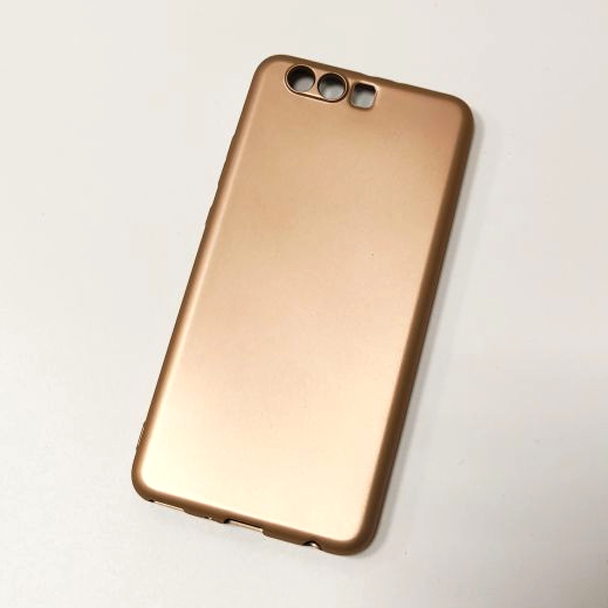Чехол накладка J-Case THIN для HUAWEI P10 Plus, силикон, цвет золотистый