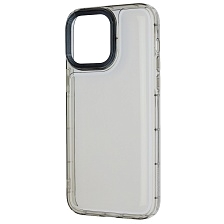 Чехол накладка AIR BAG для APPLE iPhone 14 Pro Max (6.7"), силикон, цвет прозрачно черный
