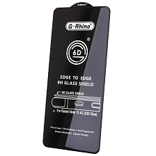 Защитное стекло G-Rhino для XIAOMI Redmi Note 13 4G, цвет окантовки черный