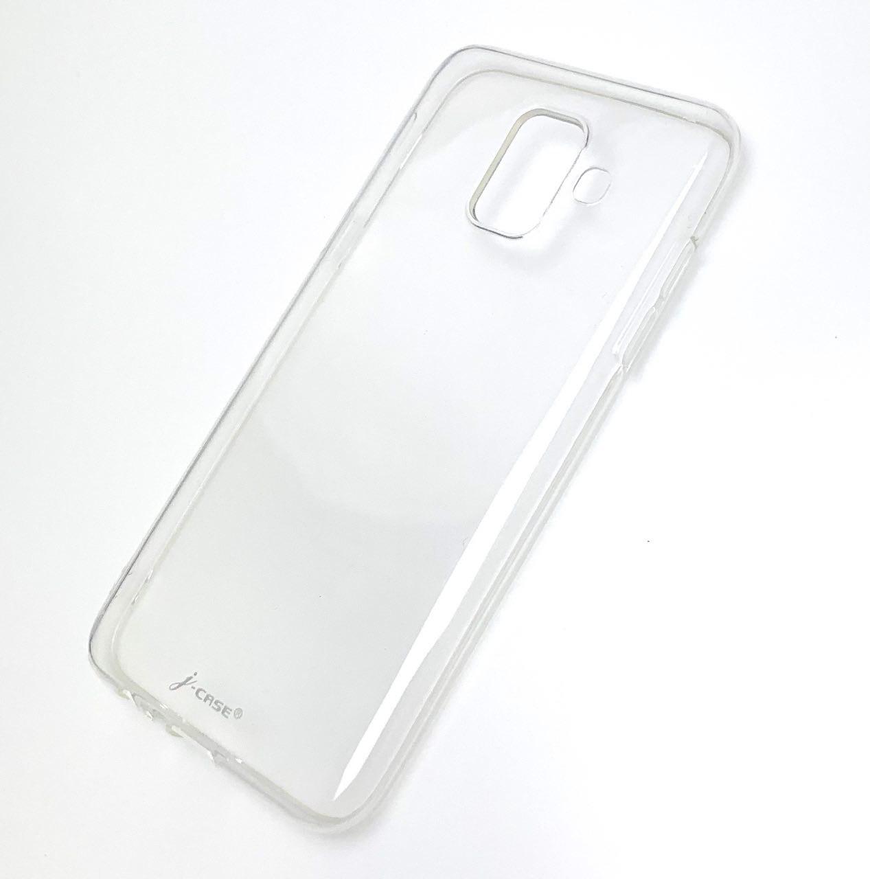 Чехол-накладка J-Case для SAMSUNG Galaxy A6 2018 (SM-A600) силикон-0,5 mm прозрачный.