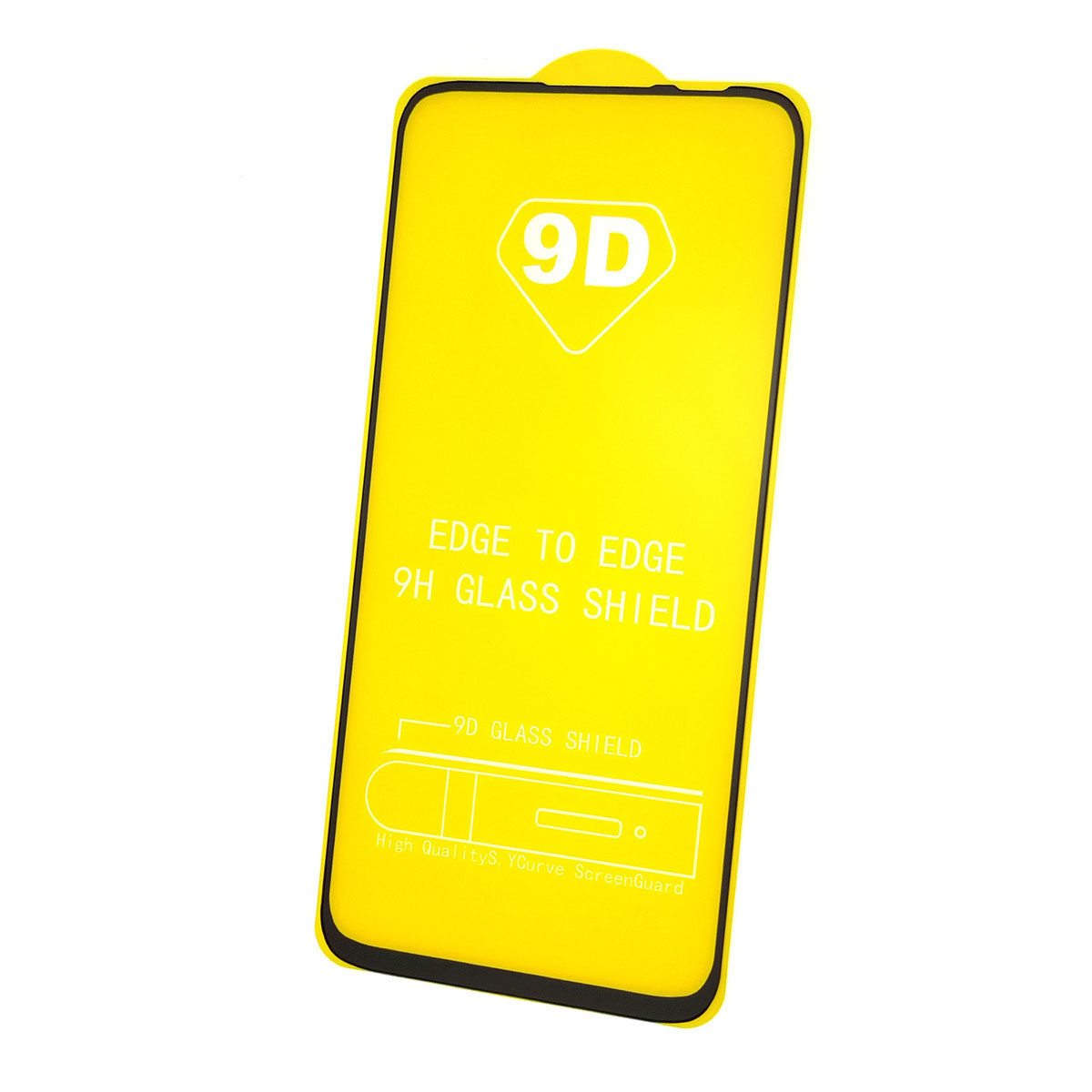 Защитное стекло 9D для HUAWEI Honor Play 3, цвет окантовки черный