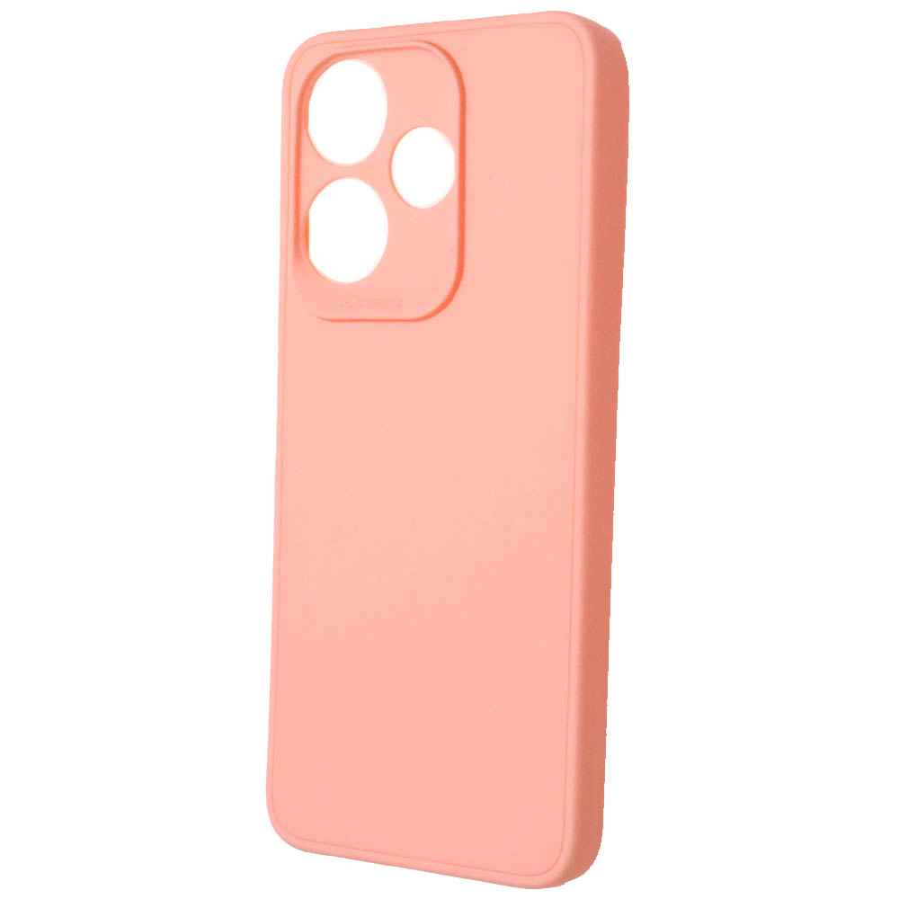 Чехол накладка для XIAOMI Redmi 13, POCO M6 4G, защита камеры, силикон, цвет персиковый