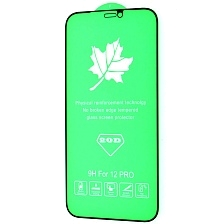 Защитное стекло 20D для APPLE iPhone 12 (6.1"), iPhone 12 Pro (6.1"), цвет окантовки черный
