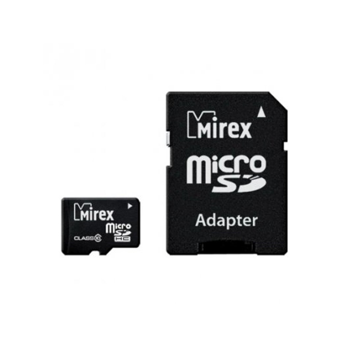 Карта памяти MicroSDHC 8GB MIREX Class 10, с адаптером