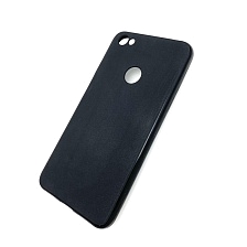 Чехол накладка для XIAOMI REDMI NOTE 5A, силикон, цвет чёрный.