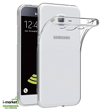 Чехол накладка TPU Case для SAMSUNG Galaxy J1 2016 (SM-J120), силикон, цвет прозрачный.