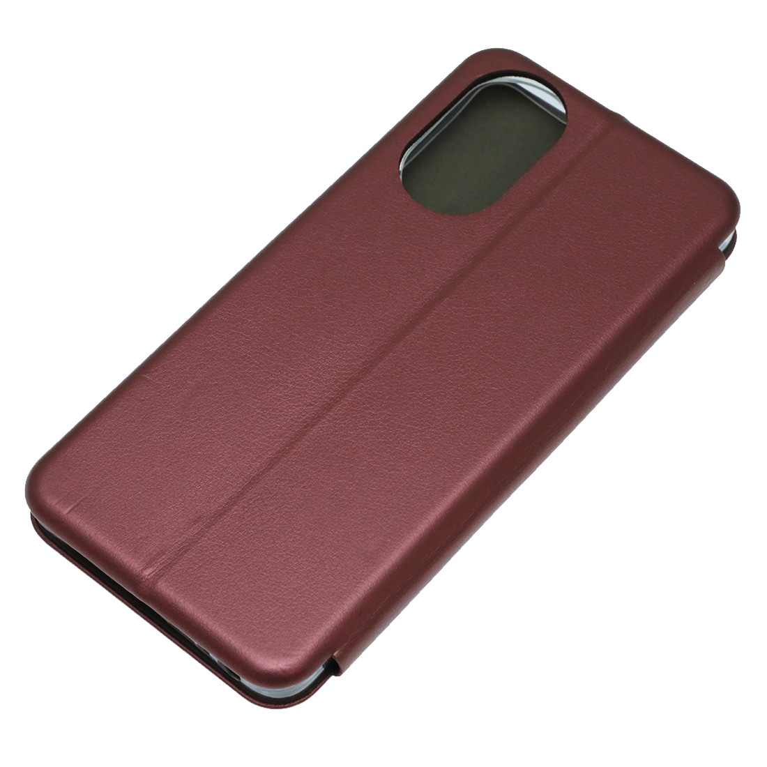 Чехол книжка STYLISH для REALME C67, экокожа, визитница, цвет бордовый Чехол книжка STYLISH для REALME C67, экокожа, визитница, цвет бордовый