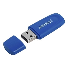 Флешка USB 2.0 32GB SMARTBUY Scout, цвет синий