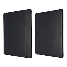 Чехол книжка для SAMSUNG Galaxy Tab S 10.5 (SM-T800, SM-T805), силикон, пластик, цвет черный.