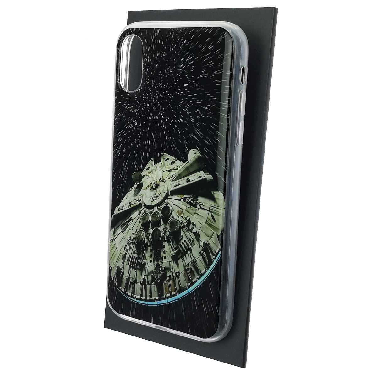 Чехол накладка для APPLE iPhone XR, силикон, глянцевый, рисунок Корабль Star Wars