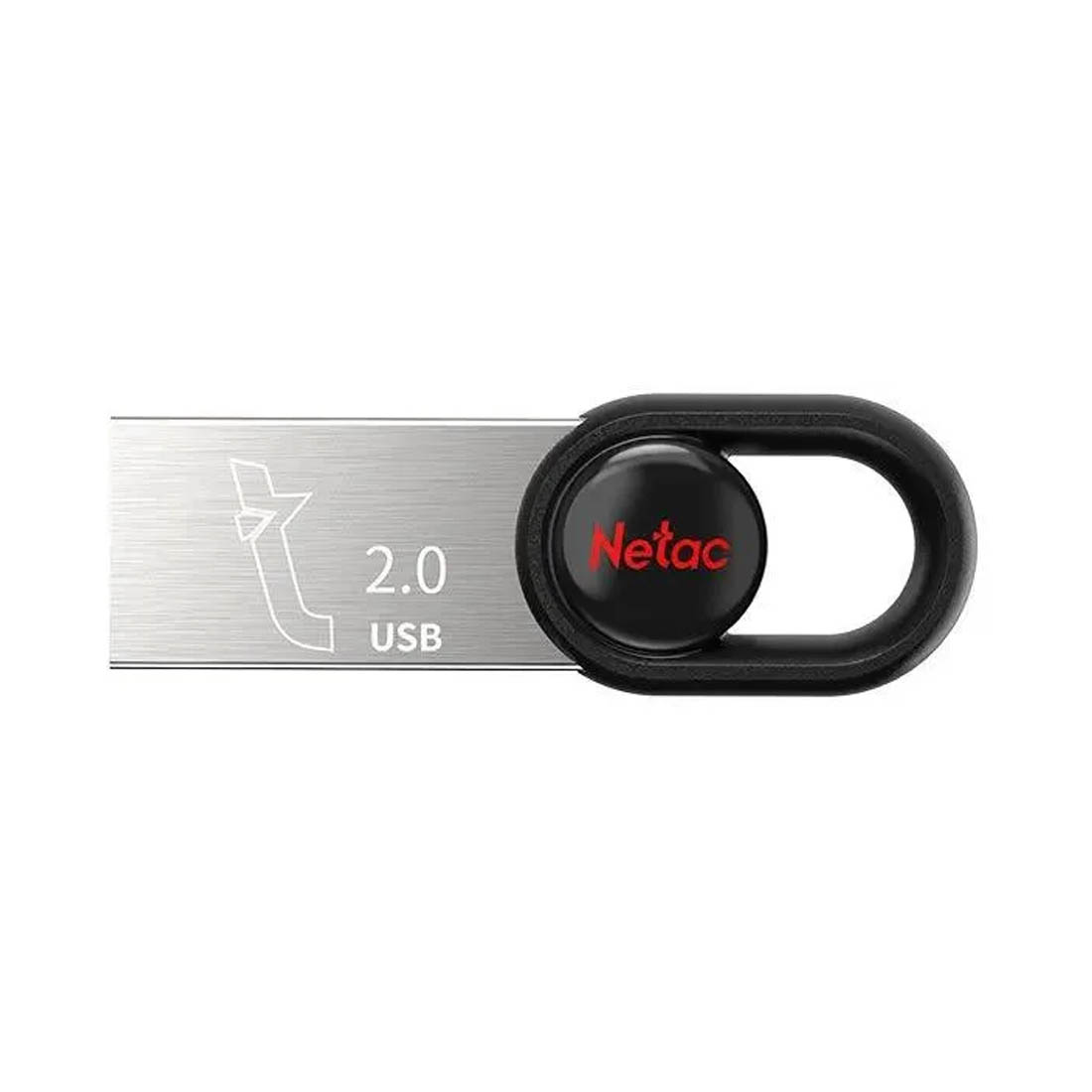 Флешка USB 2.0 64GB NETAC UM2, цвет черный