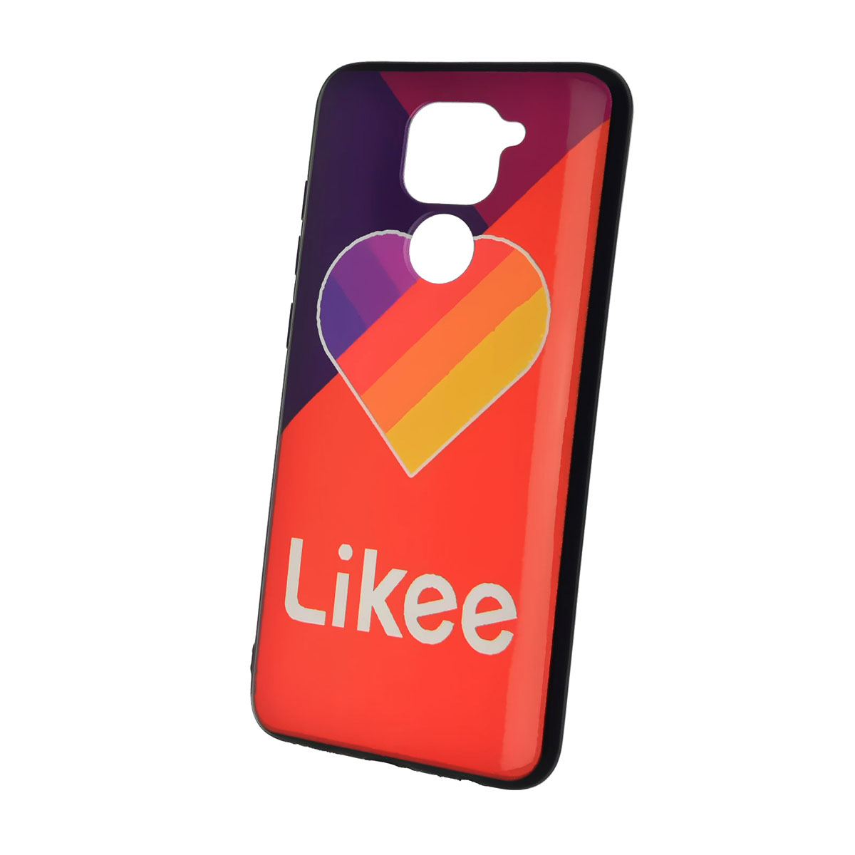 Чехол накладка для XIAOMI Redmi Note 9, силикон, рисунок Likee Red. Чехол накладка для XIAOMI Redmi Note 9, силикон, рисунок Likee Red.