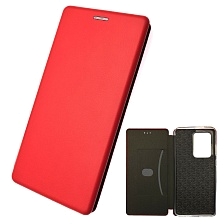Чехол книжка STYLISH для SAMSUNG Galaxy S20 Ultra (SM-G988), экокожа, визитница, цвет красный
