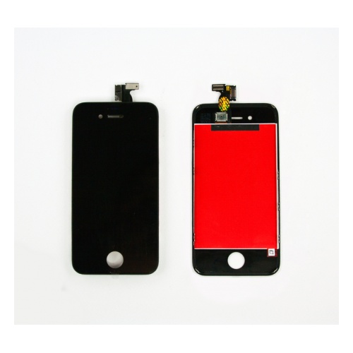 Дисплей LCD Iphone 4 с тачскрином (черный) (ААА) 1-я категория.