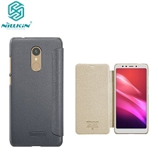 Чехол книжка для XIAOMI REDMI 5, экокожа, цвет графитовый.
