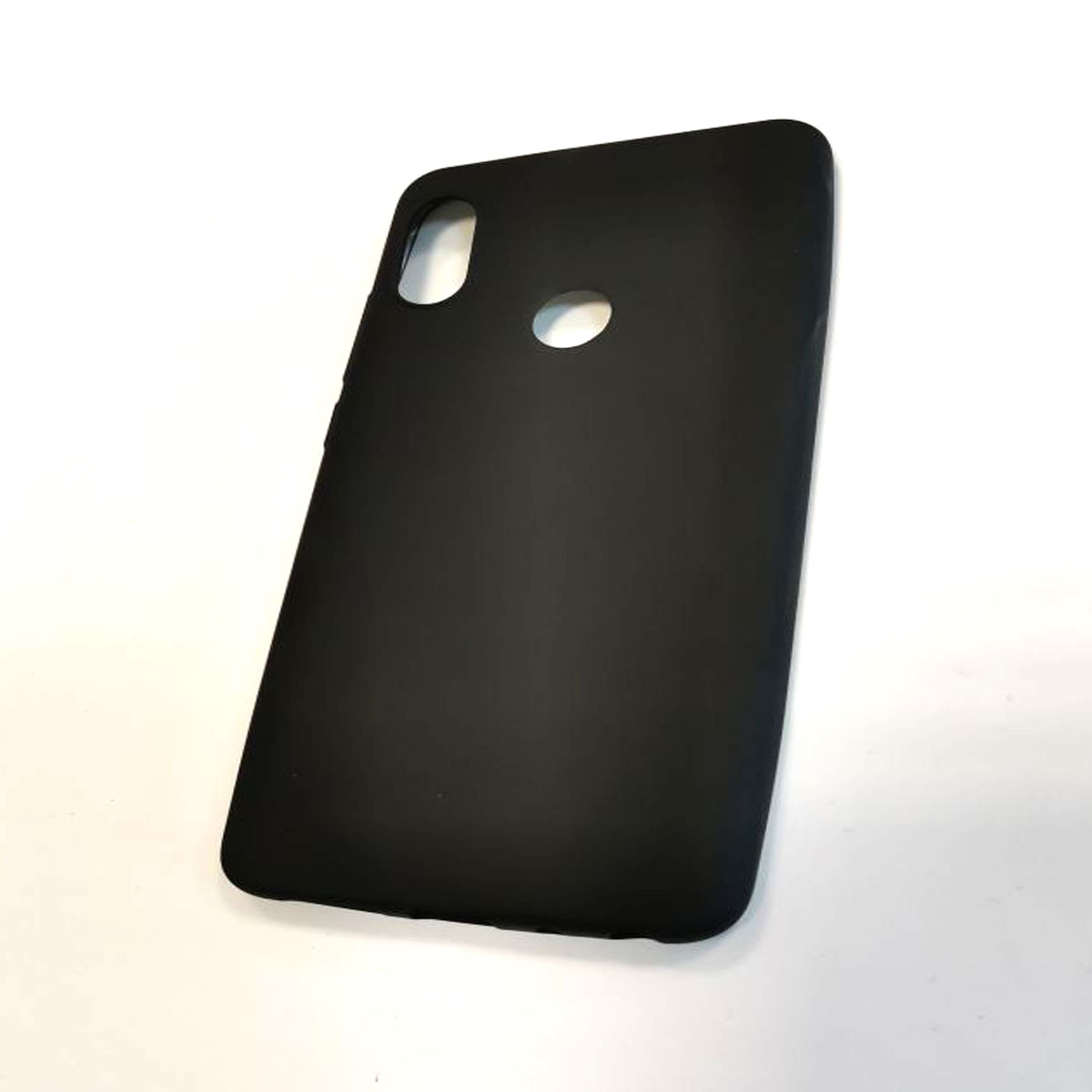 Чехол накладка для XIAOMI Redmi Note 5, Note 5 Pro, силикон, цвет черный