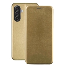 Чехол книжка STYLISH для SAMSUNG Galaxy A26 5G, Galaxy A17 4G, экокожа, визитница, цвет золотистый