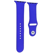 Ремешок для Apple Watch спортивный "Sport", размер 38-40 mm, цвет космический синий