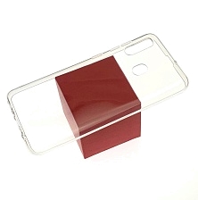 Чехол накладка TPU CASE для SAMSUNG Galaxy A30 (SM-A305), силикон, ультратонкий, цвет прозрачный.