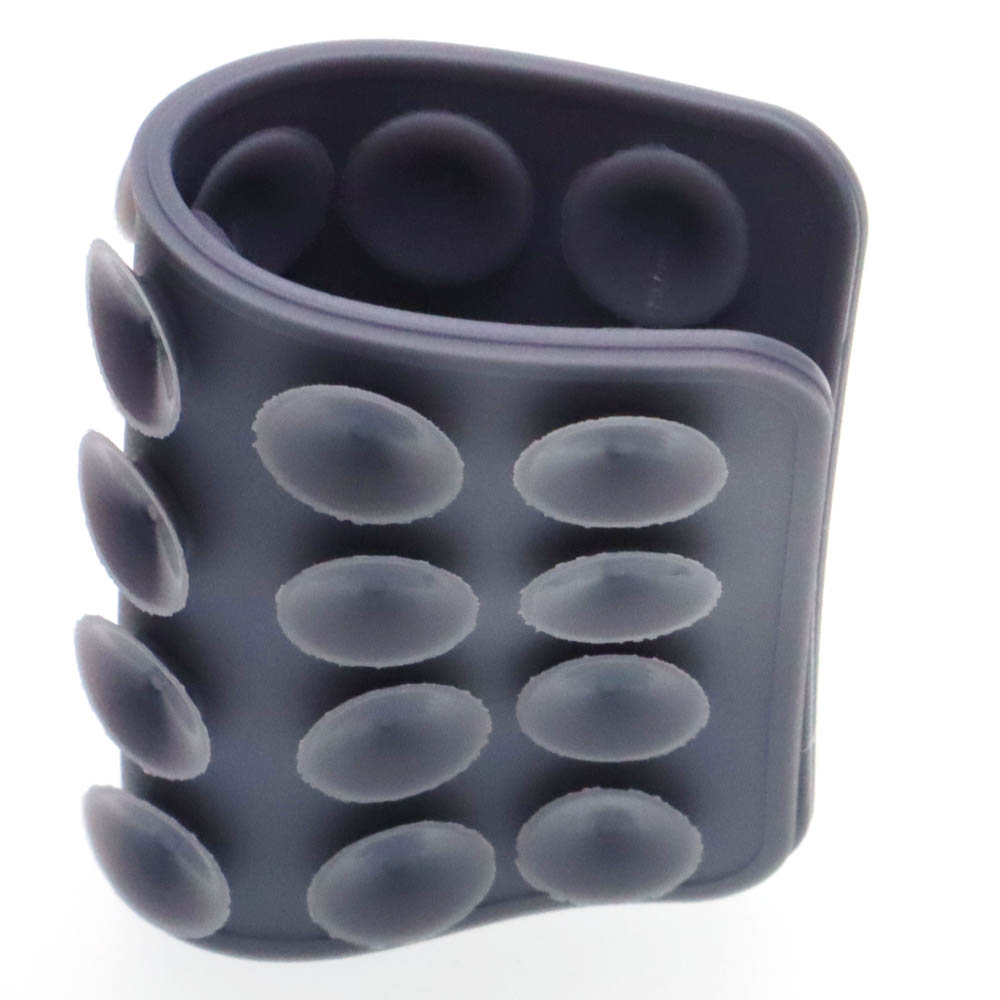 Липпер двухсторонний на телефон, цвет серый