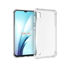 Чехол накладка King Kong Case для SAMSUNG Galaxy A10 (SM-A105), Galaxy M10 силикон, противоударный, цвет прозрачный