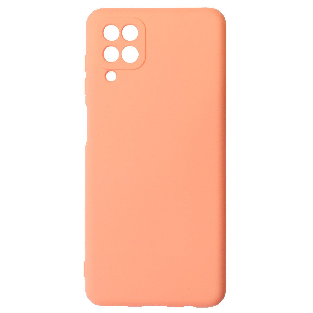 Чехол накладка NANO для SAMSUNG Galaxy A12 (SM-A125), M12 (SM-M127F), силикон, бархат, цвет розовый