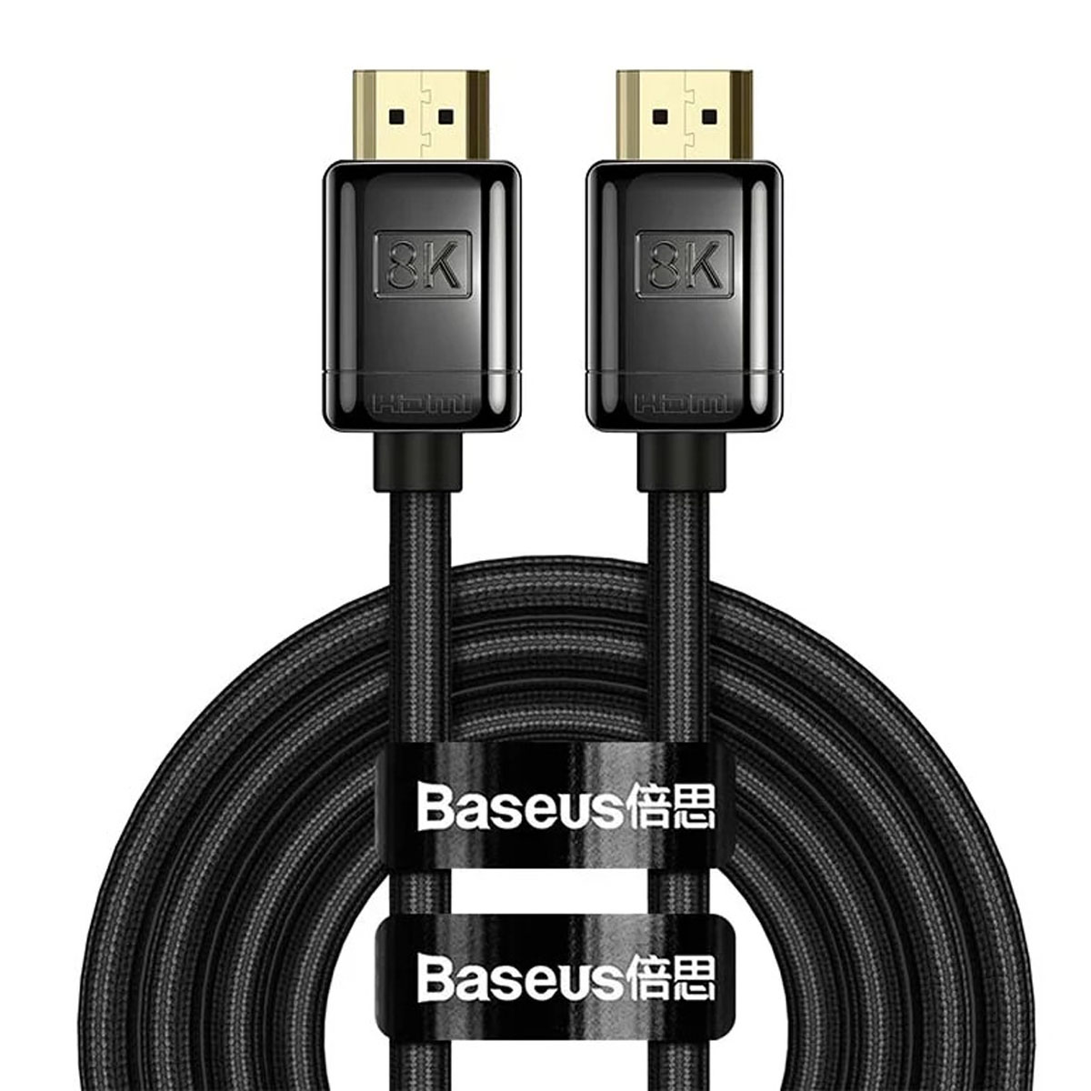 Кабель BASEUS HDMI 8K- HDMI 8K, VER. 2.1, длина 1 метр, цвет черный
