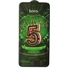 Защитное стекло 5D HOCO G12 для APPLE iPhone XS Max (6.5"), iPhone 11 Pro Max (6.5"), цвет окантовки черный
