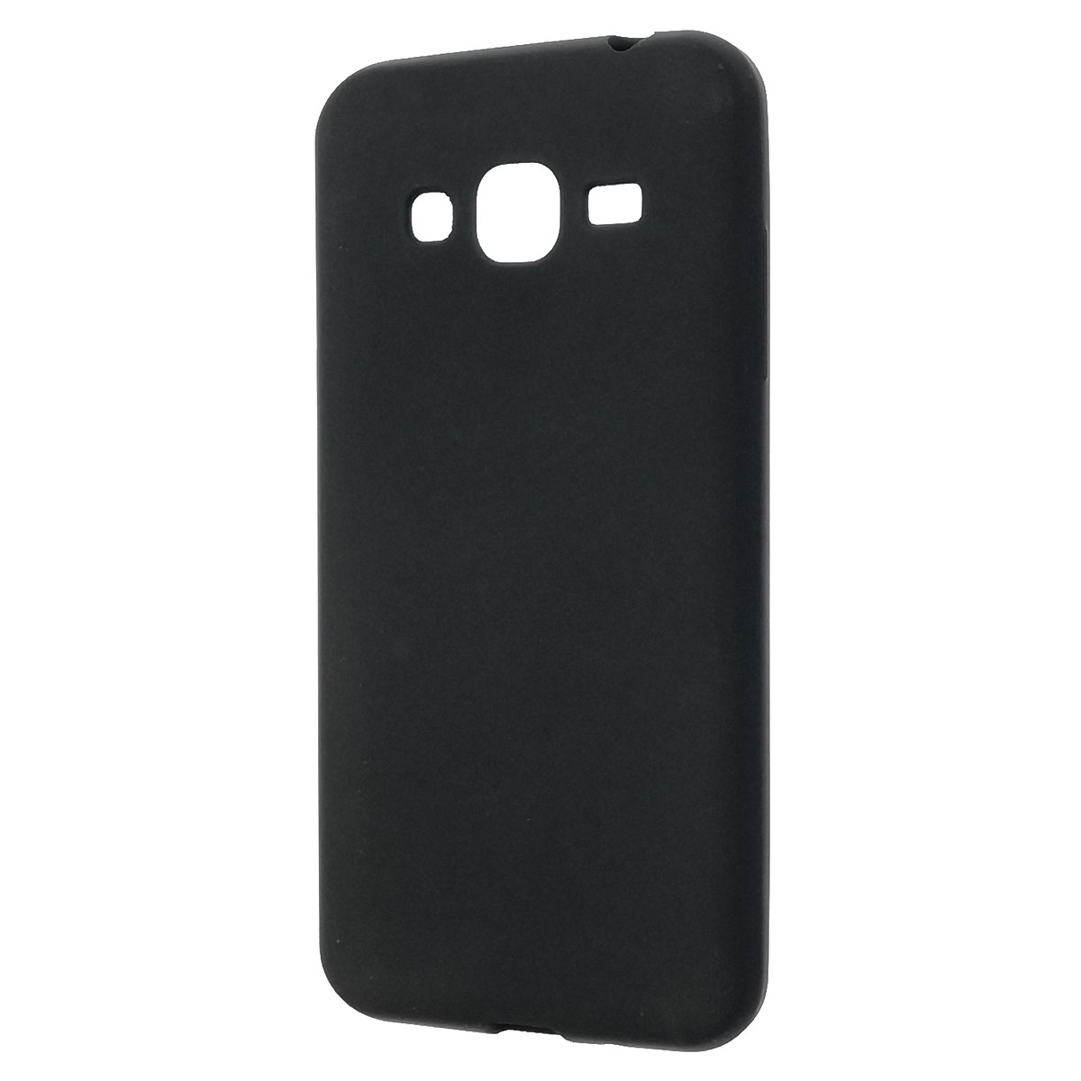 Чехол накладка Fashion для SAMSUNG Galaxy J2 Prime (SM-G532), силикон, цвет черный
