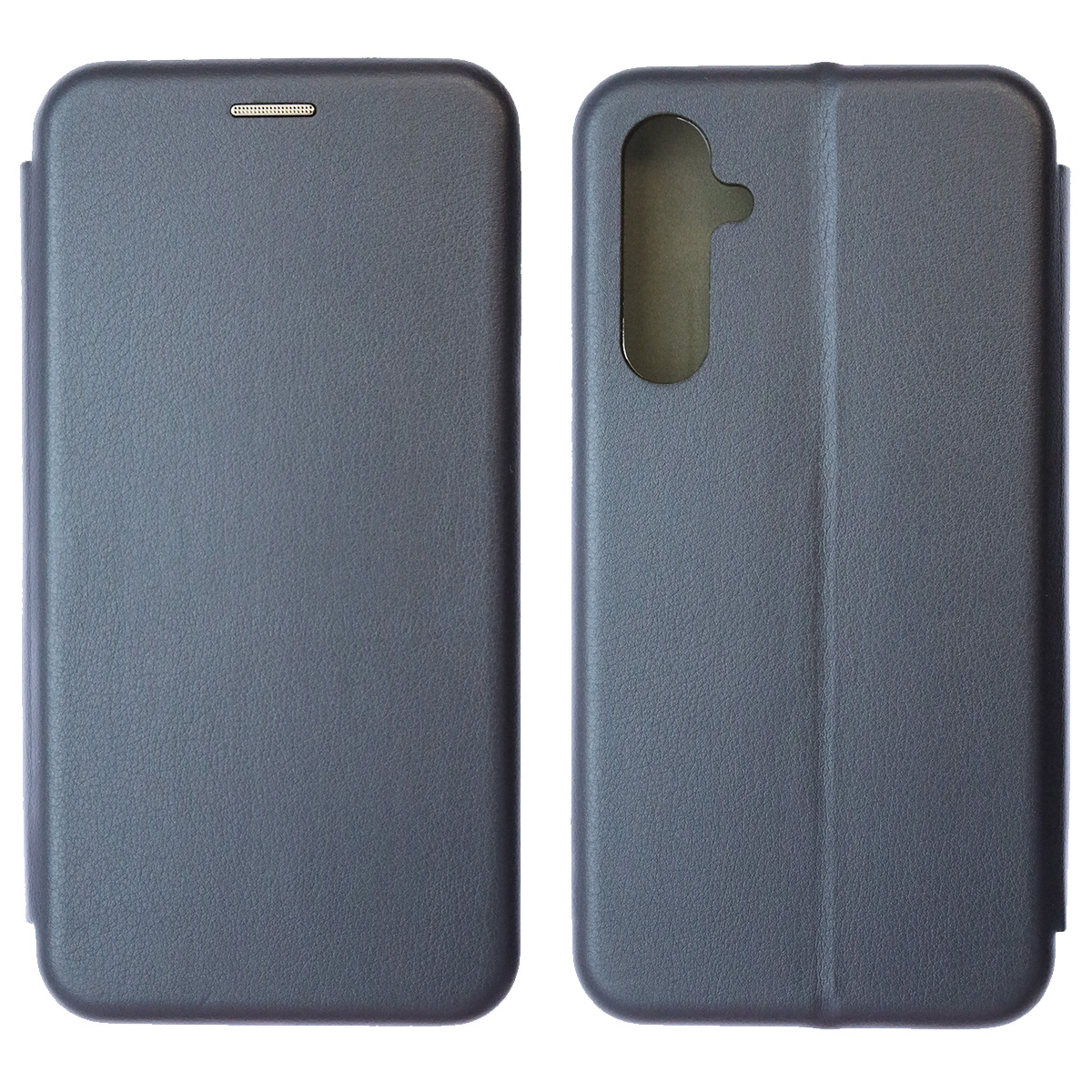 Чехол книжка STYLISH для SAMSUNG Galaxy A54 5G, экокожа, визитница, цвет темно синий