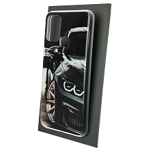 Чехол накладка Vinil для HUAWEI Honor 9A (MOA-LX9N), силикон, рисунок Bugatti Chiron