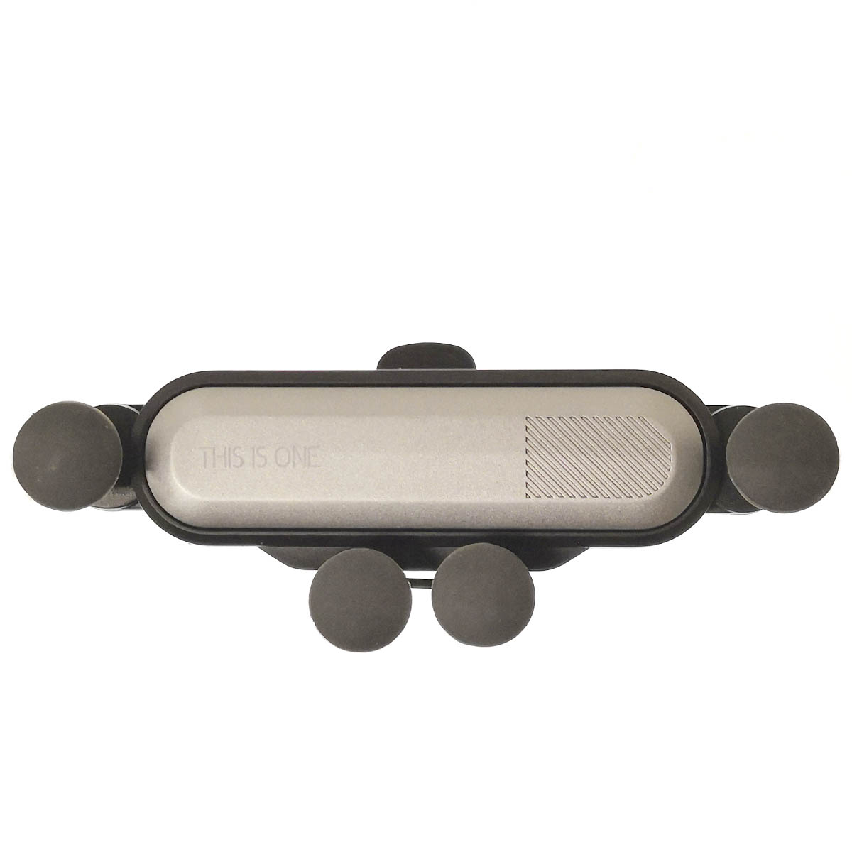 Автомобильный держатель THIS IS ONE для смартфона, в воздуховод, цвет серебристый | Последняя цена