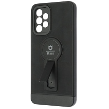 Чехол накладка iFace для SAMSUNG Galaxy A32 4G (SM-A325F), силикон, защита камеры, выдвижная подставка, цвет черный Чехол накладка iFace для SAMSUNG Galaxy A32 4G (SM-A325F), силикон, защита камеры, выдвижная подставка, цвет черный
