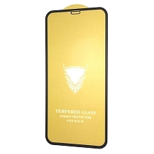 Защитное стекло KADOO для APPLE iPhone 12 (6.1"), iPhone 12 Pro (6.1"), цвет окантовки черный