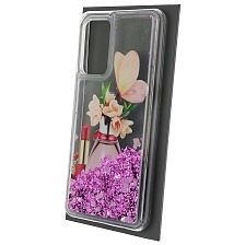 Чехол накладка для SAMSUNG Galaxy A52 (SM-A525F), силикон, переливашка, рисунок Духи Christina Aguilera Inspire