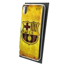 Чехол накладка для XIAOMI Redmi 7A, силикон, глянцевый, рисунок FCB