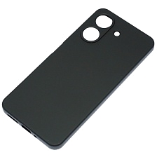Чехол накладка NANO для XIAOMI Redmi 13C, XIAOMI POCO C65, защита камеры, силикон, бархат, цвет черный Чехол накладка NANO для XIAOMI Redmi 13C, XIAOMI POCO C65, защита камеры, силикон, бархат, цвет черный