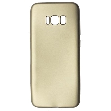 Чехол накладка J-Case THIN для SAMSUNG Galaxy S8 Plus (SM-G955), силикон, цвет золотистый Чехол накладка J-Case THIN для SAMSUNG Galaxy S8 Plus (SM-G955), силикон, цвет золотистый