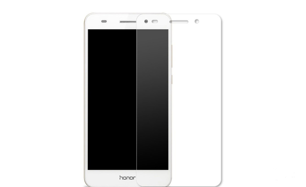 Защитное стекло для HUAWEI Honor 5A прозрачное/ударопрочное GPS.