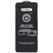 Защитное стекло 6D G-Rhino для HUAWEI Honor X9, цвет окантовки черный Защитное стекло 6D G-Rhino для HUAWEI Honor X9, цвет окантовки черный