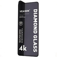 Защитное стекло VEASON Diamond Glass для Infinix Hot 10, TECNO Spark 10 Pro цвет окантовки черный