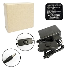 Блок питания Live Power LP90, с выключателем, 12V-2A, 5.5*2.5, цвет черный
