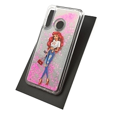 Чехол накладка TransFusion для HUAWEI Honor 20s, P30 Lite, Nova 4E, силикон, переливашка, рисунок Jadior.