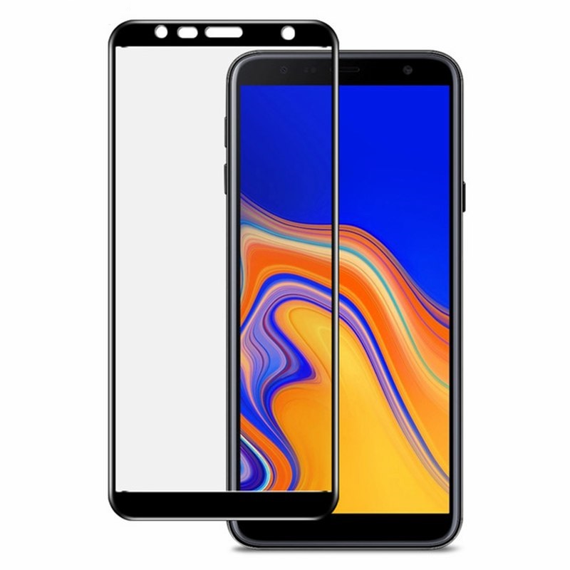 Защитное стекло "SC" 5D FULL GLUE для SAMSUNG Galaxy J4 Core (SM-J410) / J4 Plus (SM-J415), цвет канта чёрный. Защитное стекло "SC" 5D FULL GLUE для SAMSUNG Galaxy J4 Core (SM-J410) / J4 Plus (SM-J415), цвет канта чёрный.