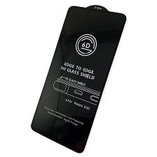 Защитное стекло 6D G-Rhino для XIAOMI Redmi Note 9S, Redmi Note 9 Pro, Poco X2, Redmi K30, цвет окантовки черный